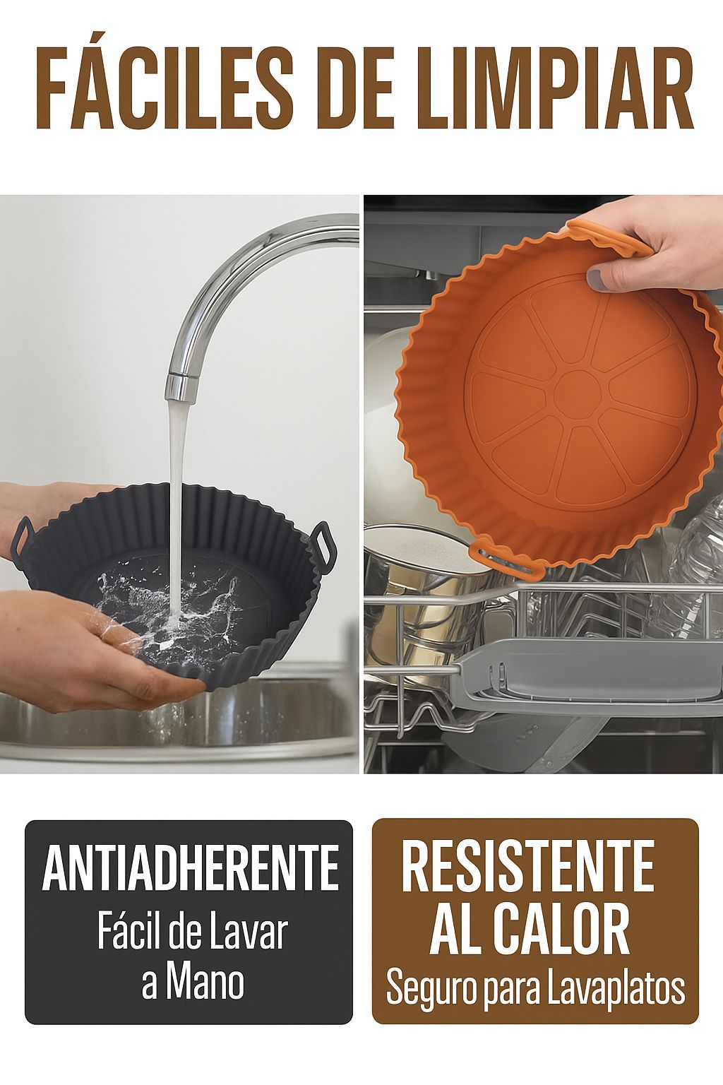 Miniatura 3 de MOLDE DE SILICONA PARA FREIDORA DE AIRE